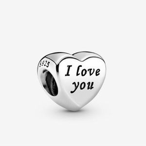 Pandora “I love you” charm